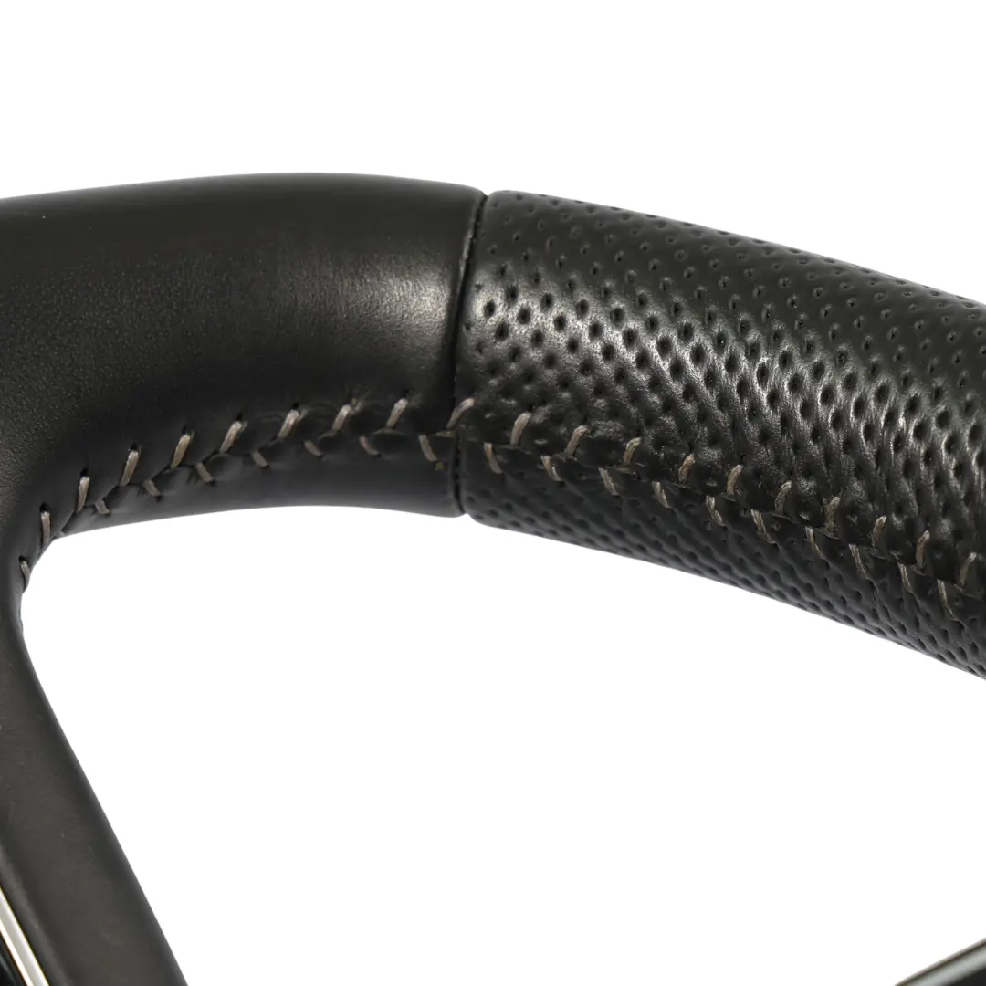 Lenkrad S-Line Schwarz Leder Schaltwippen für Audi A4 B9 A5 F5 mit Teilenummer 8W0419091DH Audi A4 B9 A5 F5 Lenkrad S-Line Schwarz Leder Schaltwippen - SKU 8W0419091DH - Teilenummer 8W0419091DH