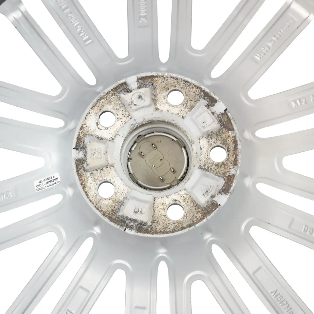 Audi A4 8W B9 Silber Felge Leichtmetallfelge Alufelge 19" 8,5J ET:40 - SKU 8W0601025BE-1 - Teilenummer 8W0601025BE