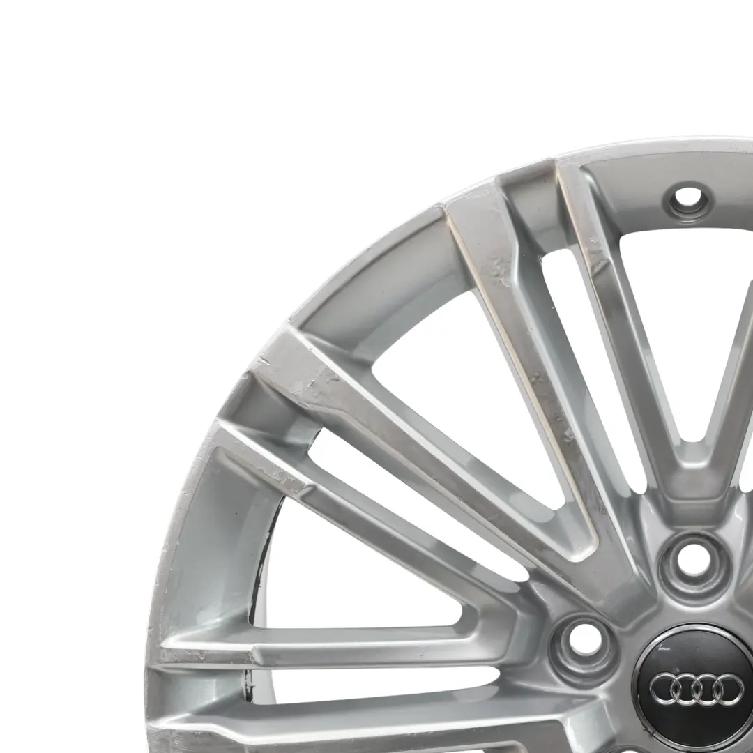 Audi A4 8W B9 Argento Cerchio In Lega Leggera 19" 8,5J ET:40 - SKU 8W0601025BE-1 - Numero di parte 8W0601025BE