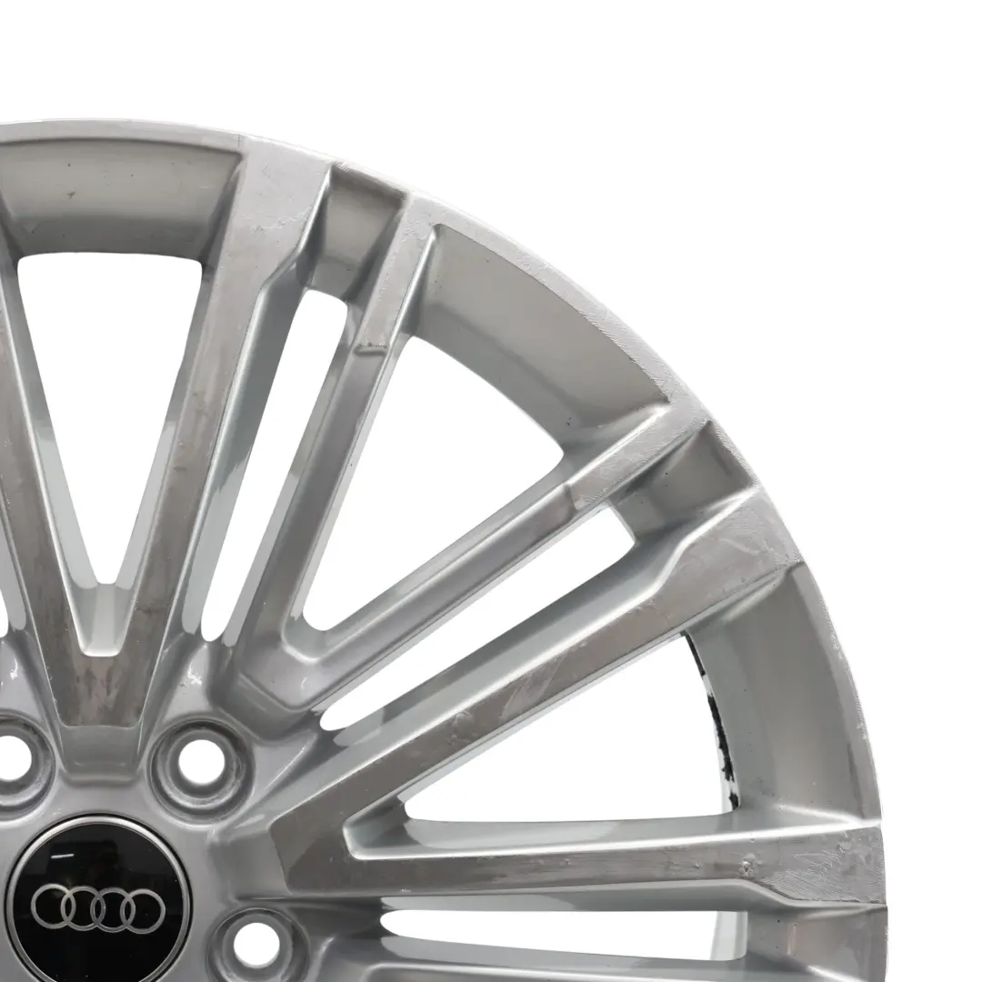 Srebrna Felga Aluminiowa 19" 8,5J ET:40 do Audi A4 8W B9 o numerze 8W0601025BE Audi A4 8W B9 Srebrna Felga Aluminiowa 19" 8,5J ET:40 - SKU 8W0601025BE-2 - Numer Części 8W0601025BE