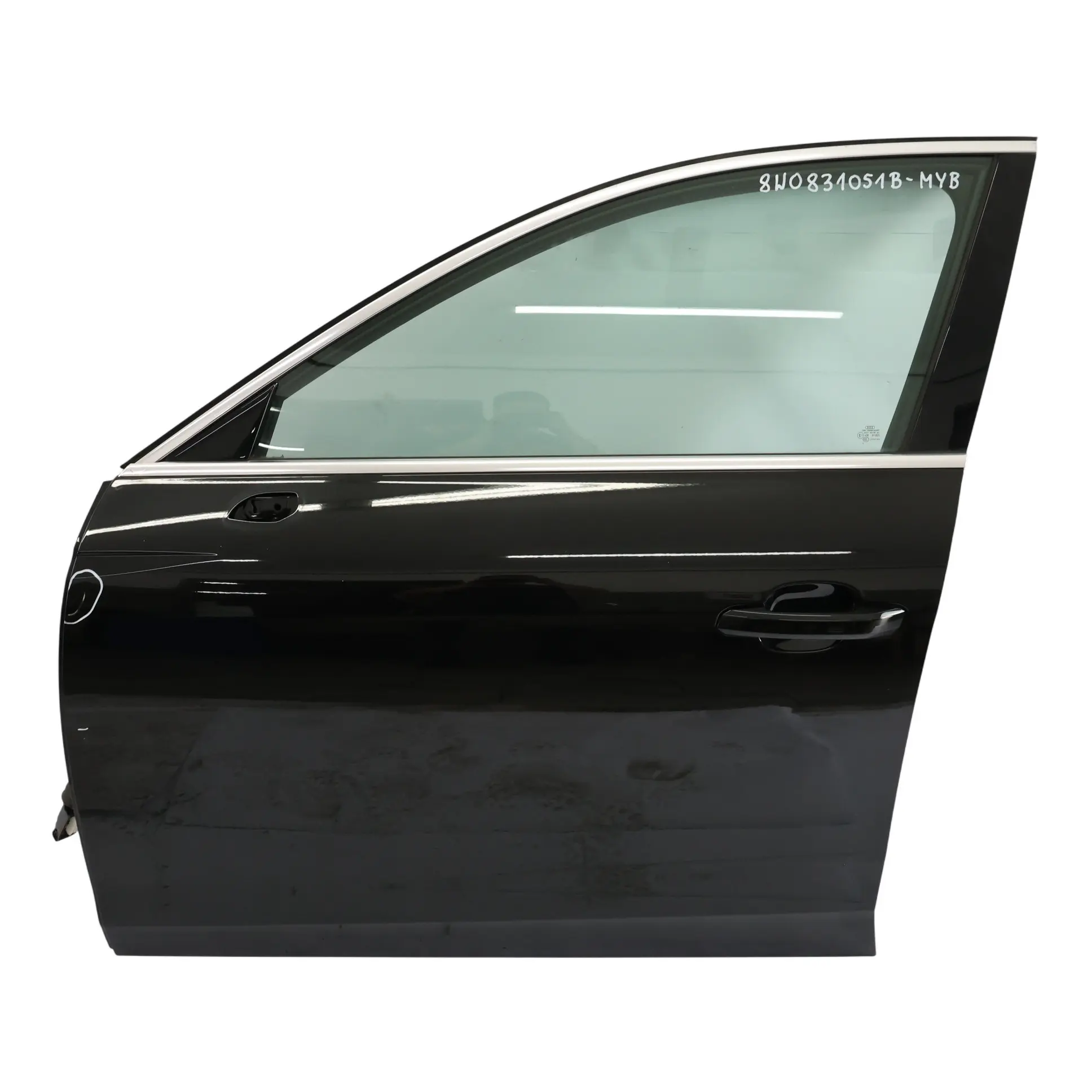 Audi A4 B9 Tür Vorne Links Verkleidungsplatte Mythical Black Schwarz - Y9T