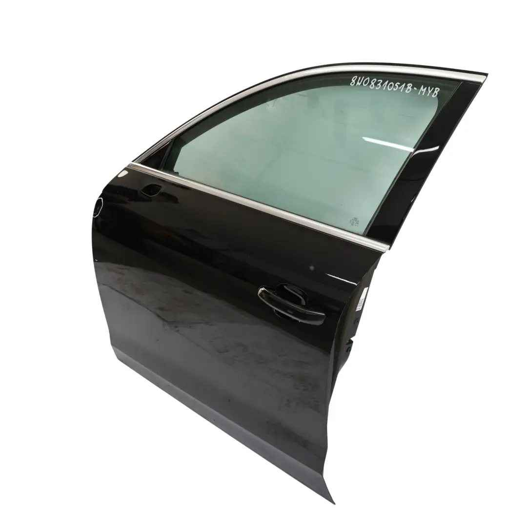 Audi A4 B9 Porta Anteriore Sinistra Pannello Copertura Mythical Black Nero - Y9T - SKU 8W0831051B-MYB - Numero di parte 8W0831051B