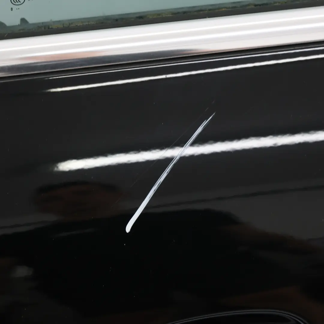 Audi A4 B9 Door Front Right O/S Covering Panel Mythical Black Metallic - Y9T - SKU 8W0831052B-MYB - Part number 8W0831052B
