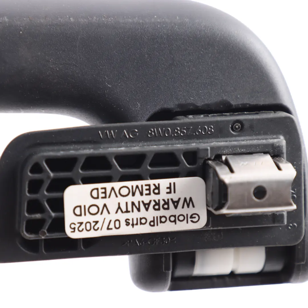 Grab Handle Interior Roof Soul Black Rear Right O/S to Audi A4 B9 with Part number 8W0857608 Audi A4 B9 Grab Handle Interior Roof Soul Black Rear Right O/S - SKU 8W0857608 - Part number 8W0857608