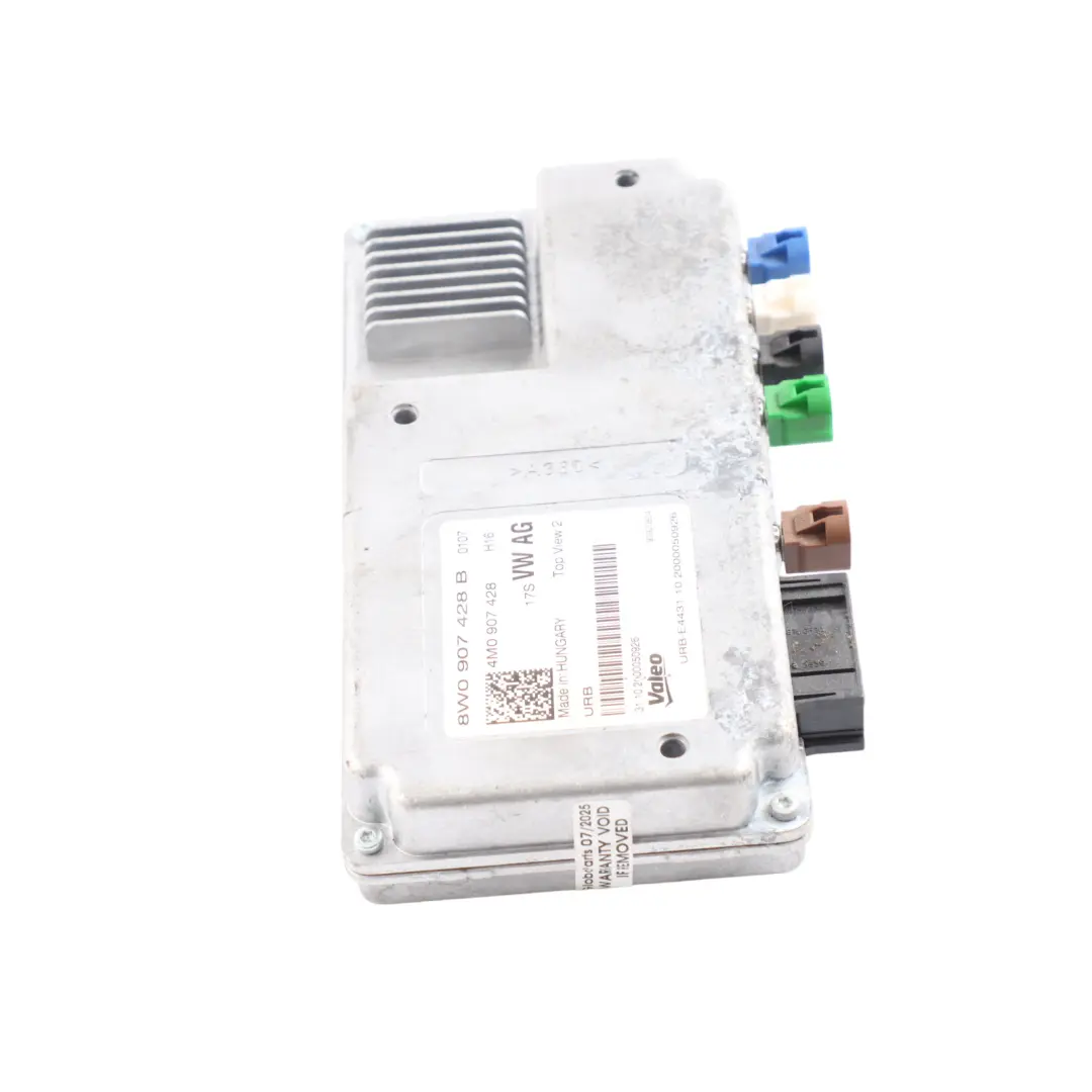 Camera Control Module Unit ECU to Audi A4 B9 with Part number 8W0907428B Audi A4 B9 Camera Control Module Unit ECU - SKU 8W0907428B - Part number 8W0907428B