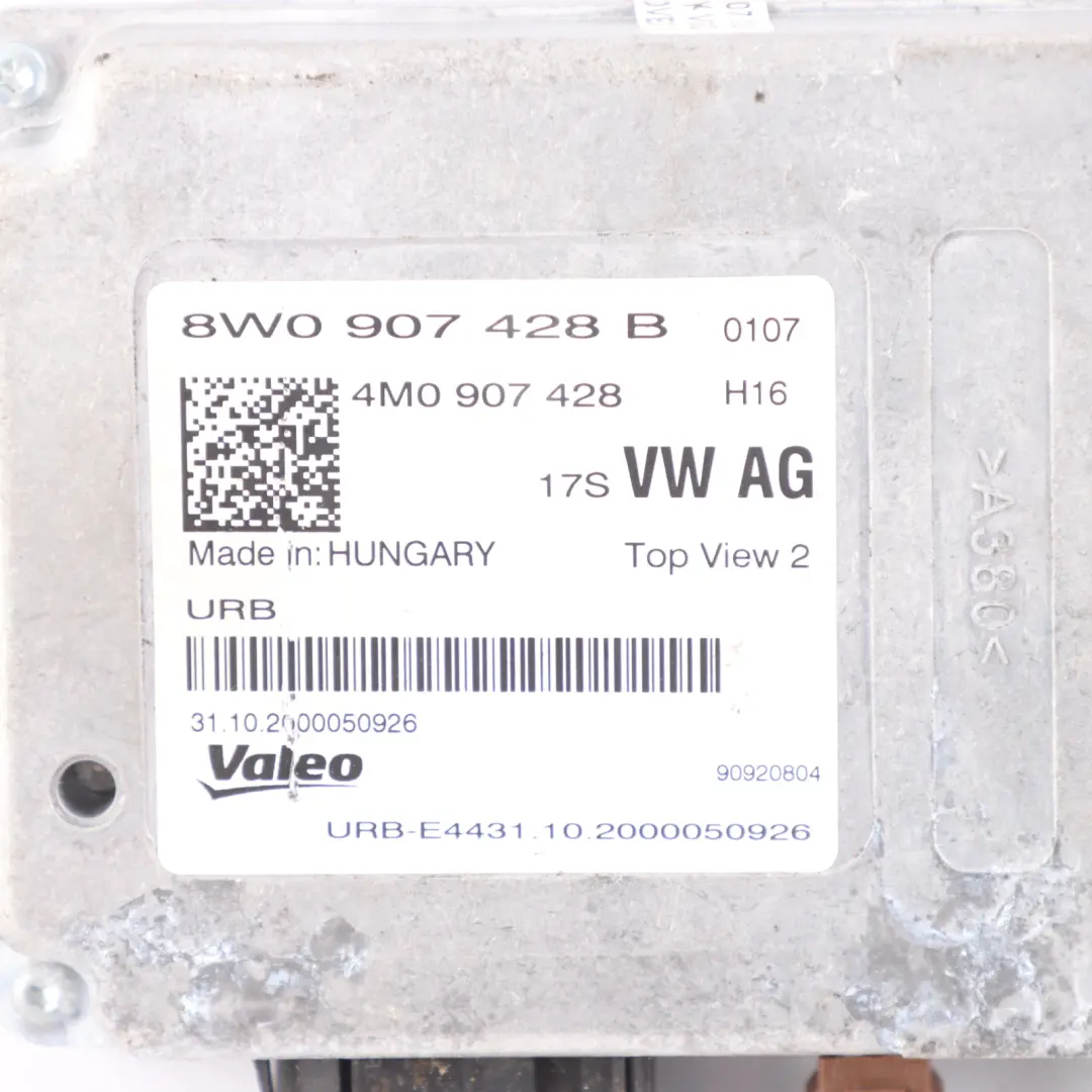 Audi A4 B9 Camera Control Module Unit ECU - SKU 8W0907428B - Part number 8W0907428B