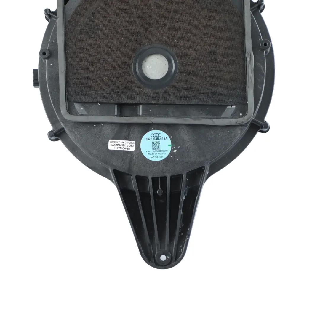 Centre Subwoofer Bass Low Speaker Hi-Fi 8W5035412 to Audi A4 B9 Rear with Part number 8W5035412A Audi A4 B9 Rear Centre Subwoofer Bass Low Speaker Hi-Fi 8W5035412 - SKU 8W5035412A - Part number 8W5035412A