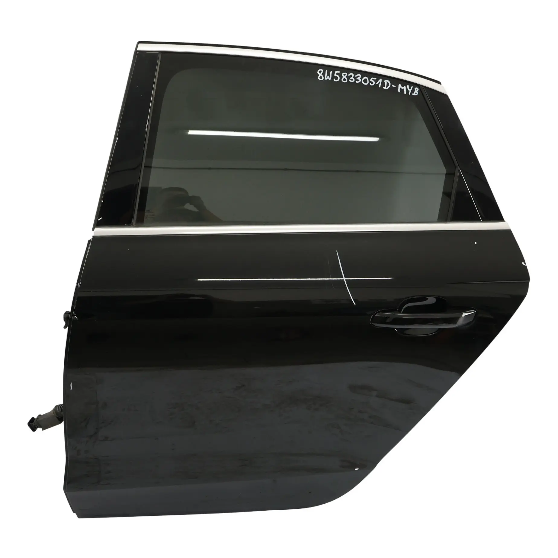 Audi A4 B9 Avant Rear Door Left N/S Mythical Black Metallic - Y9T