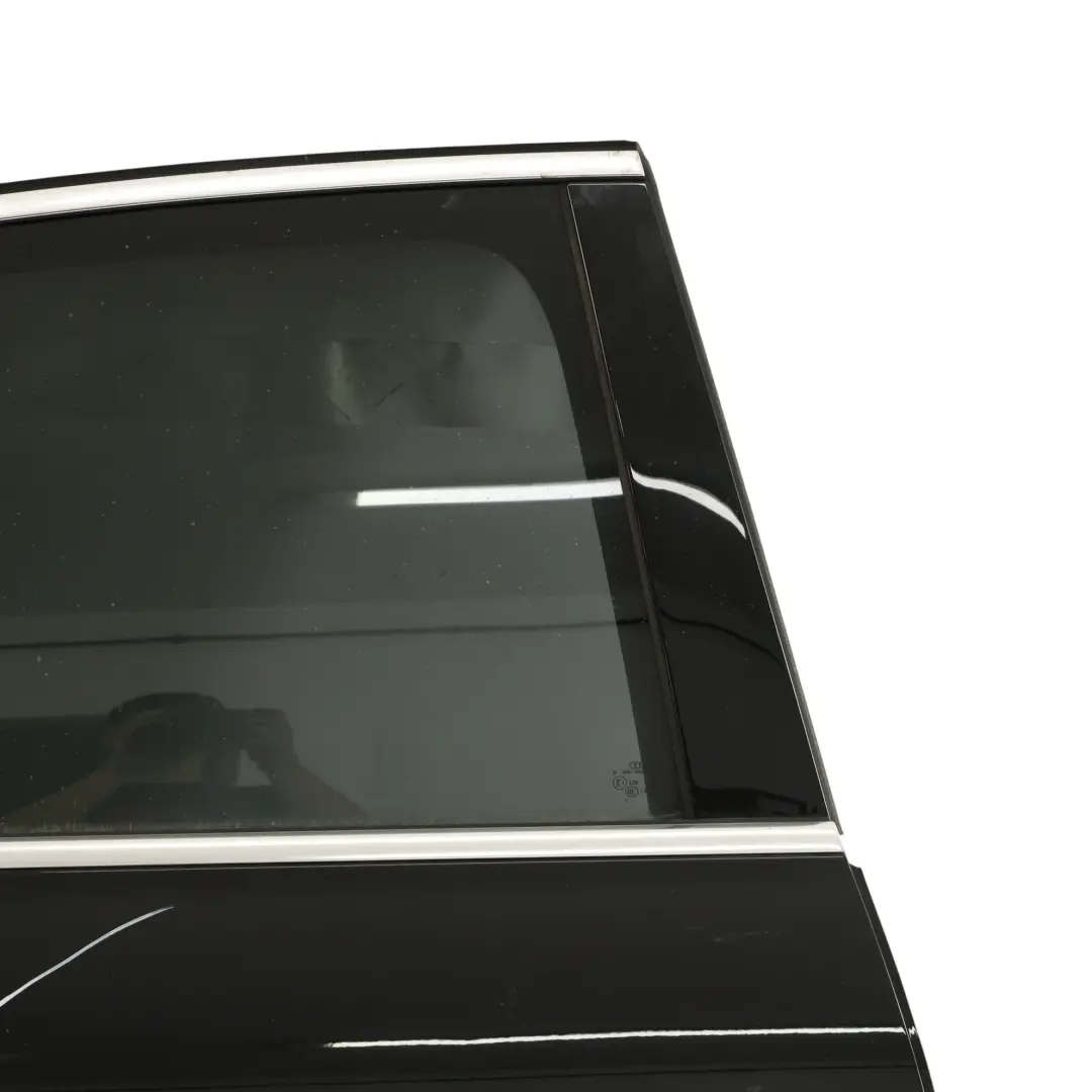 Door Right O/S Mythical Black Metallic - Y9T to Audi A4 B9 Avant Rear with Part number 8W5833052D Audi A4 B9 Avant Rear Door Right O/S Mythical Black Metallic - Y9T - SKU 8W5833052D-MYB - Part number 8W5833052D
