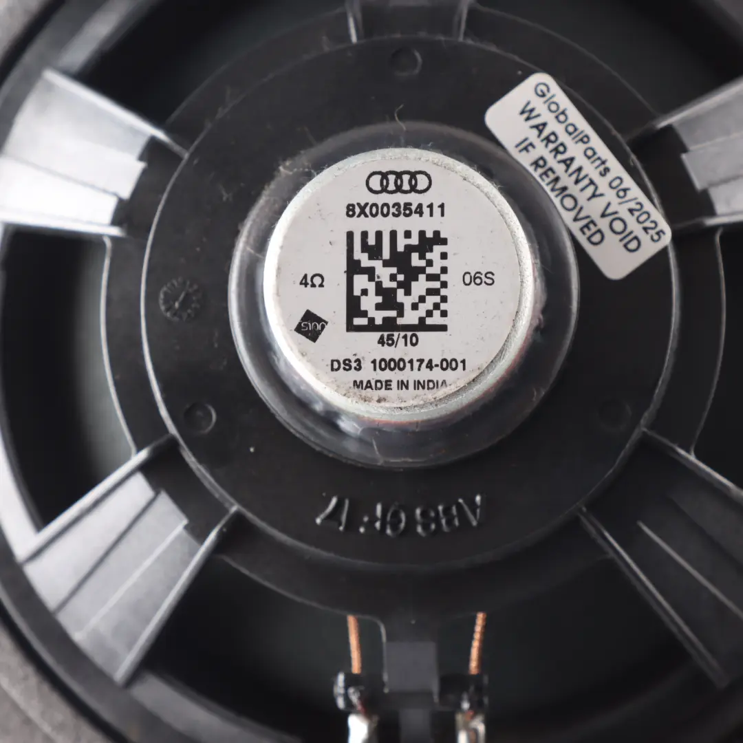 Door Speaker Rear Left Right N/O/S Audio Speaker to Audi A1 8X with Part number 8X0035411 Audi A1 8X Door Speaker Rear Left Right N/O/S Audio Speaker - SKU 8X0035411 - Part number 8X0035411
