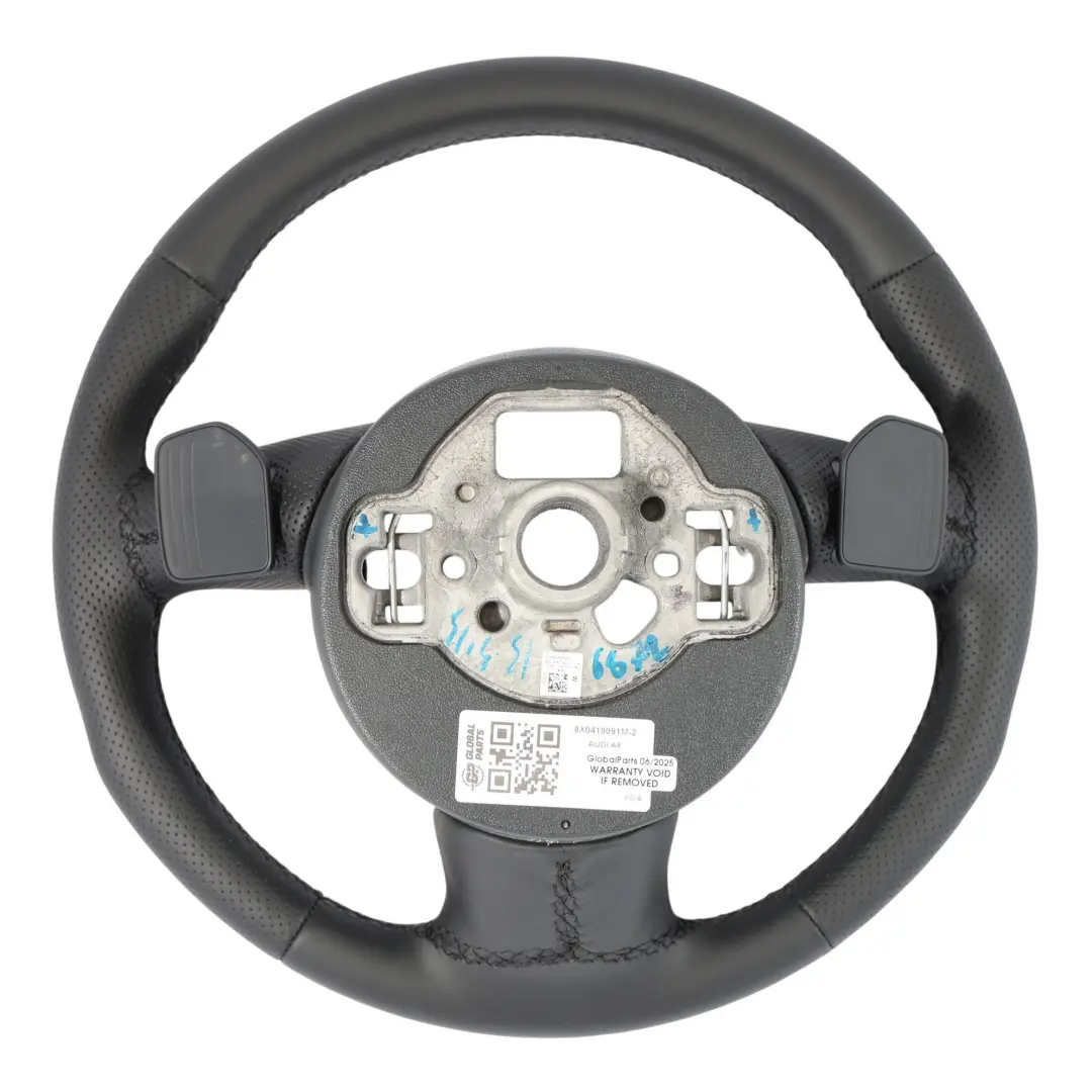 NEU Schwarzes Leder Lenkrad Schaltwippen für Audi A6 C7 S-Line mit Teilenummer 8X0419091M Audi A6 C7 S-Line NEU Schwarzes Leder Lenkrad Schaltwippen - SKU 8X0419091M-2 - Teilenummer 8X0419091M