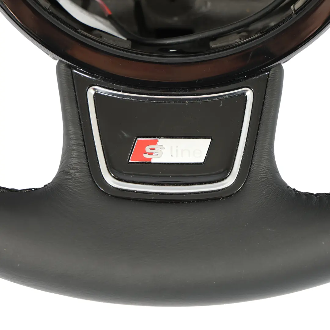 NOUVEAU Volant Cuir Noir Palettes Changement pour Audi A6 C7 S-Line à propos du numéro de pièce 8X0419091M Audi A6 C7 S-Line NOUVEAU Volant Cuir Noir Palettes Changement - SKU 8X0419091M-2 - Numéro de pièce 8X0419091M