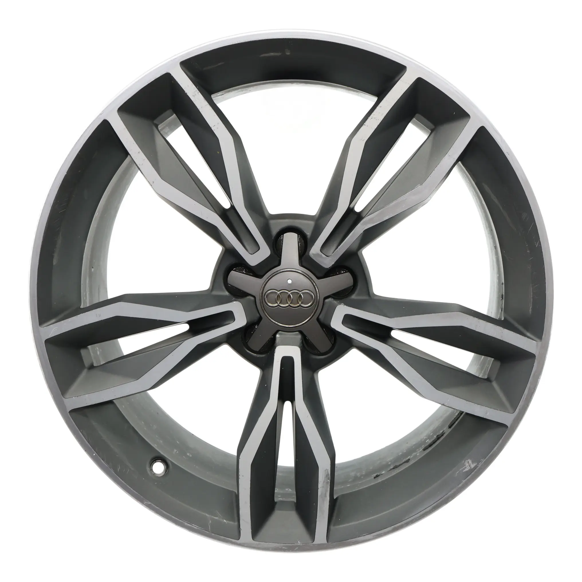 Audi A1 S1 8X Silver Alloy Wheel Rim 18" 7.5J ET:37,5 Star Spoke 8X0601025BS