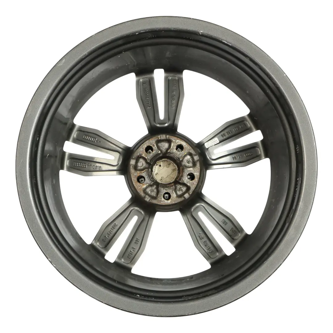 Audi A1 S1 8X Felga Aluminiowa Srebrna 18" 7.5J ET:37,5 - SKU 8X0601025BS-1 - Numer Części 8X0601025BS