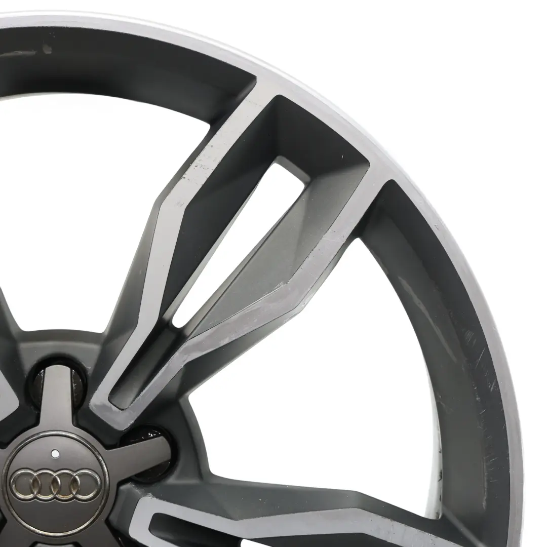 Audi A1 S1 8X Jante Alliage Argenté 18" 7.5J ET:37,5 À Rayons Étoile - SKU 8X0601025BS-1 - Numéro de pièce 8X0601025BS