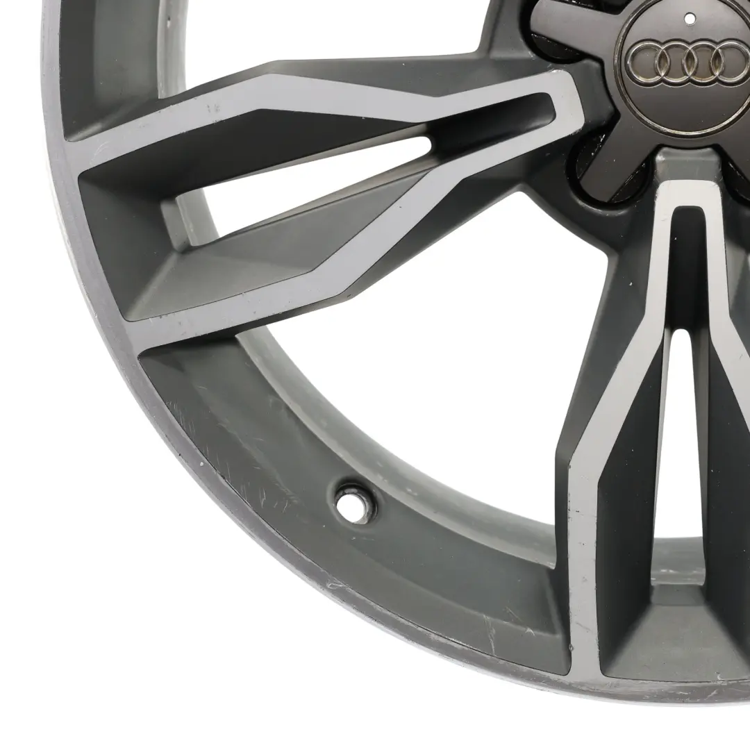Audi A1 S1 8X Jante Alliage Argenté 18" 7.5J ET:37,5 À Rayons Étoile - SKU 8X0601025BS-1 - Numéro de pièce 8X0601025BS