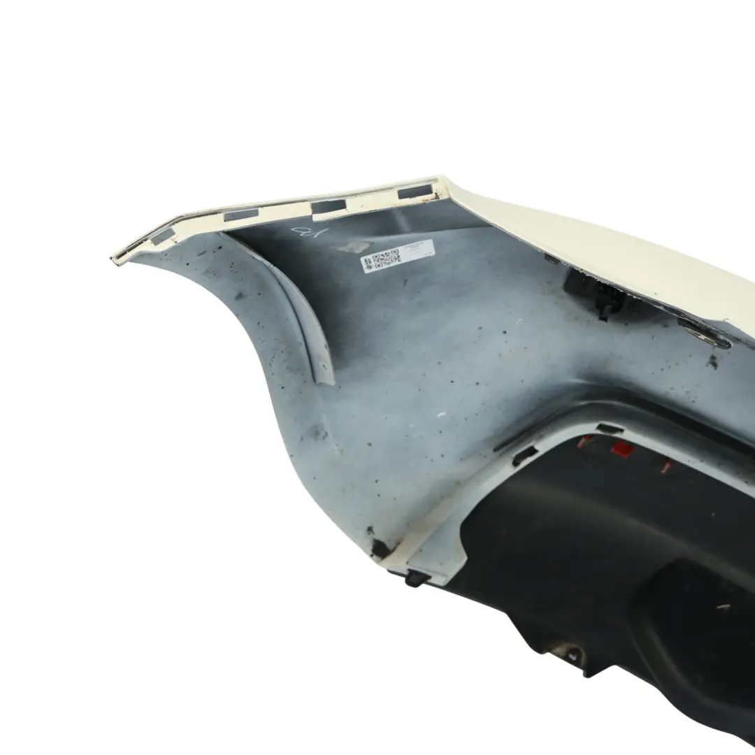 Audi A1 8X Rear Bumper Trim Panel Covering Amalfi White - Y9K - SKU 8X0807067A-AWH - Part number 8X0807067A