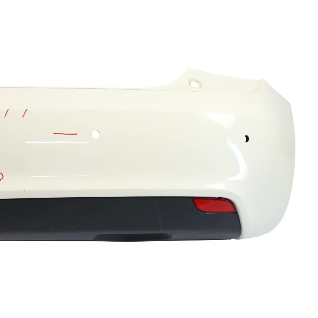 Bumper Trim Panel Covering Amalfi White - Y9K to Audi A1 8X Rear with Part number 8X0807067A Audi A1 8X Rear Bumper Trim Panel Covering Amalfi White - Y9K - SKU 8X0807067A-AWH - Part number 8X0807067A