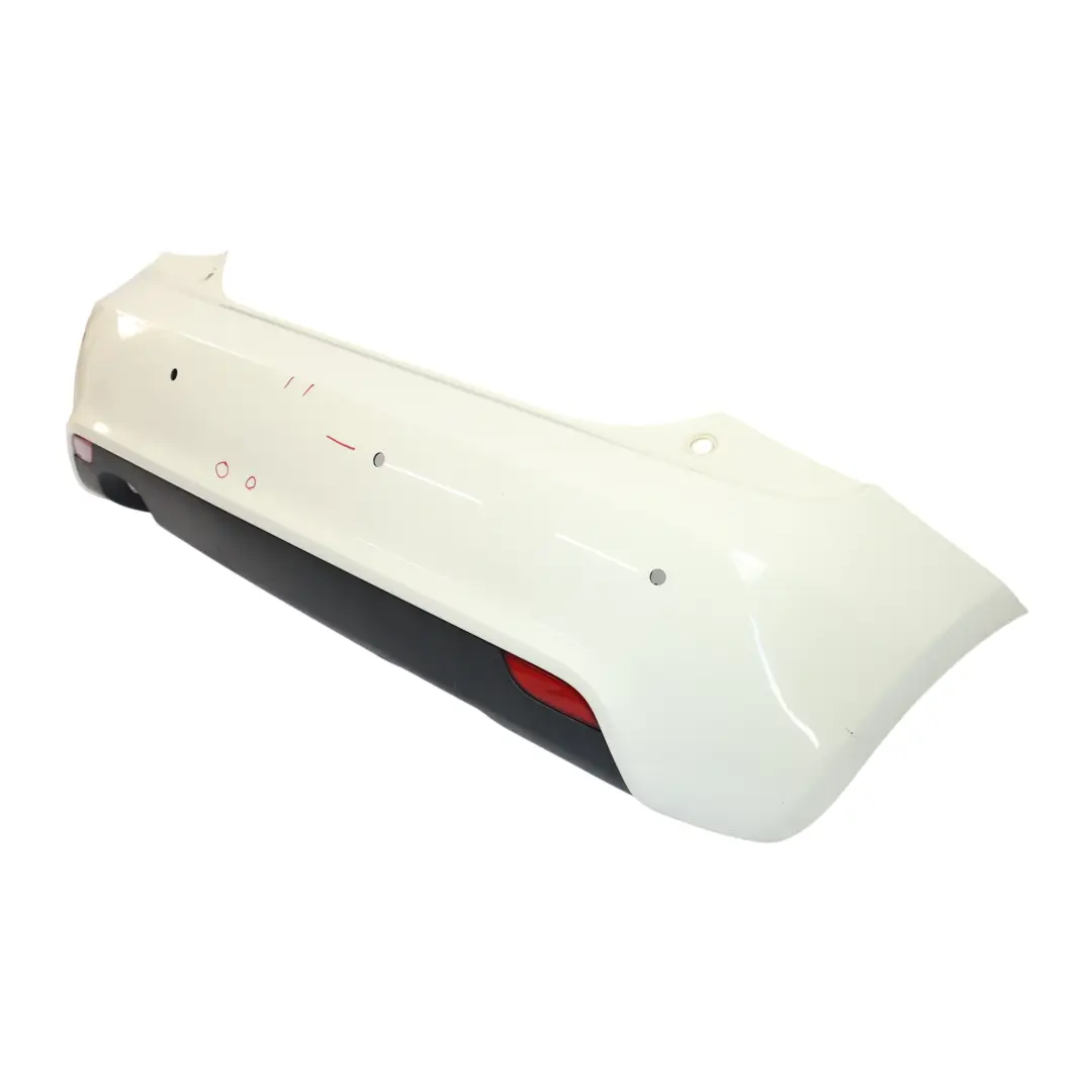 Bumper Trim Panel Covering Amalfi White - Y9K to Audi A1 8X Rear with Part number 8X0807067A Audi A1 8X Rear Bumper Trim Panel Covering Amalfi White - Y9K - SKU 8X0807067A-AWH - Part number 8X0807067A