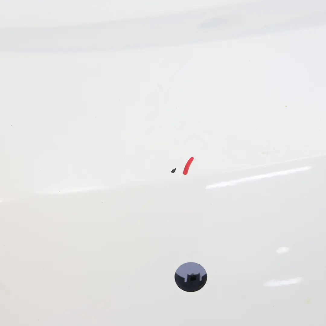 Audi A1 8X Rear Bumper Trim Panel Covering Amalfi White - Y9K - SKU 8X0807067A-AWH - Part number 8X0807067A