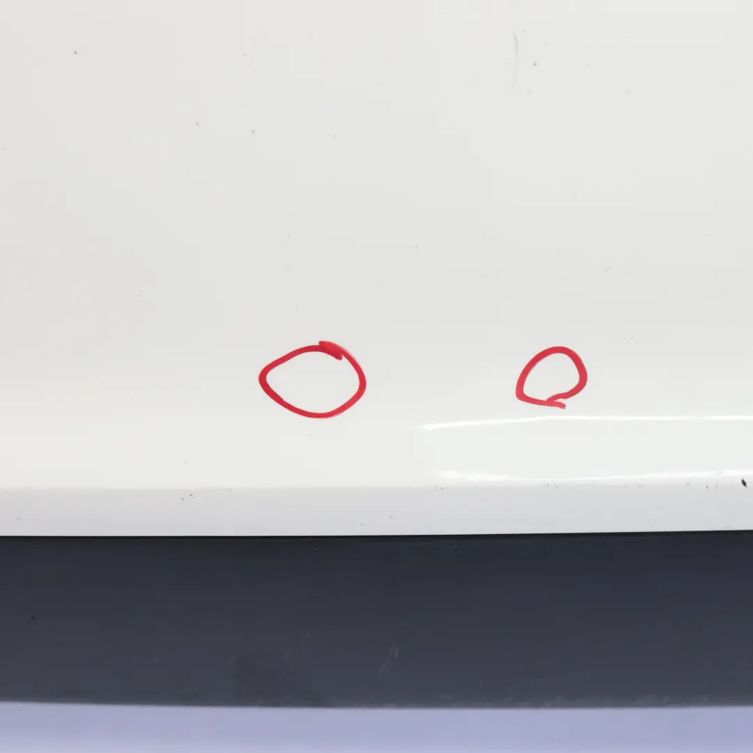 Bumper Trim Panel Covering Amalfi White - Y9K to Audi A1 8X Rear with Part number 8X0807067A Audi A1 8X Rear Bumper Trim Panel Covering Amalfi White - Y9K - SKU 8X0807067A-AWH - Part number 8X0807067A