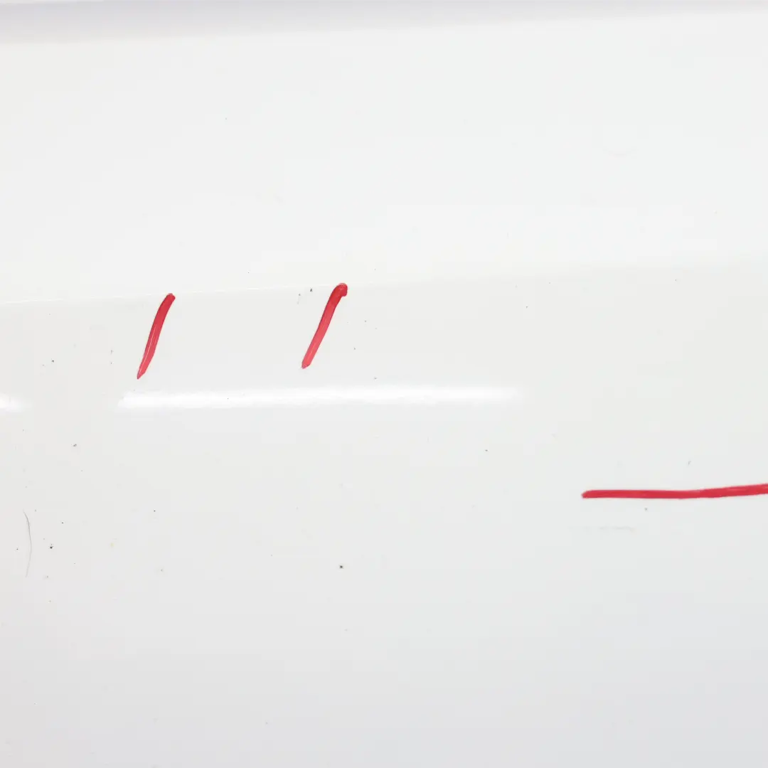 Bumper Trim Panel Covering Amalfi White - Y9K to Audi A1 8X Rear with Part number 8X0807067A Audi A1 8X Rear Bumper Trim Panel Covering Amalfi White - Y9K - SKU 8X0807067A-AWH - Part number 8X0807067A