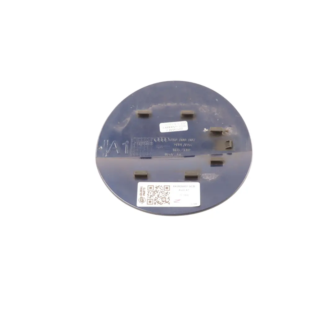 Tapa Combustible Azul Scuba Metalizado X5Q para Audi A1 8X con número de pieza 8X0809907 Audi A1 8X Tapa Combustible Azul Scuba Metalizado X5Q - SKU 8X0809907-SCB - Número de pieza 8X0809907