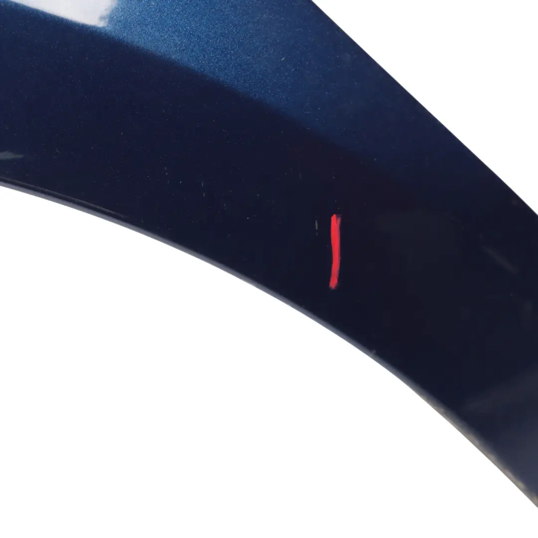 Audi A1 8X Side Panel Front Left N/S Wing Fender Cover Scuba Blue Metallic - X5Q - SKU 8X0821105-SCB - Part number 8X0821105