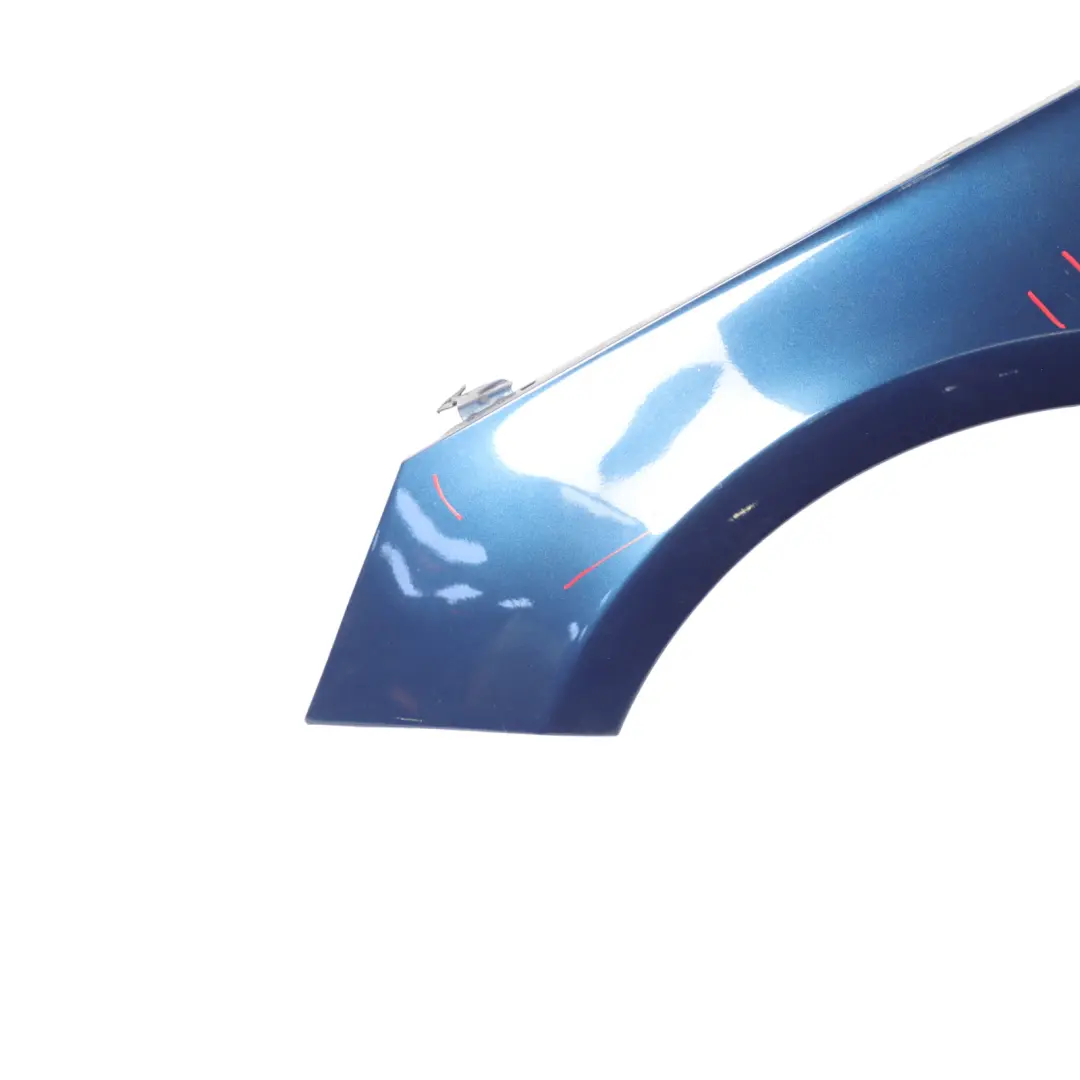 Audi A1 8X Side Panel Front Left N/S Wing Fender Cover Scuba Blue Metallic - X5Q - SKU 8X0821105-SCB - Part number 8X0821105