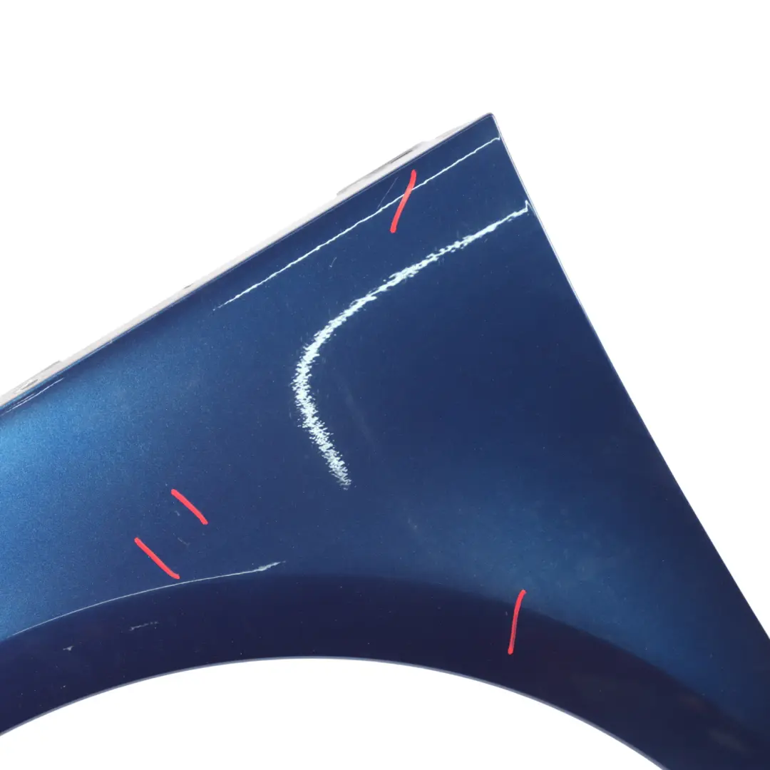 Audi A1 8X Side Panel Front Left N/S Wing Fender Cover Scuba Blue Metallic - X5Q - SKU 8X0821105-SCB - Part number 8X0821105