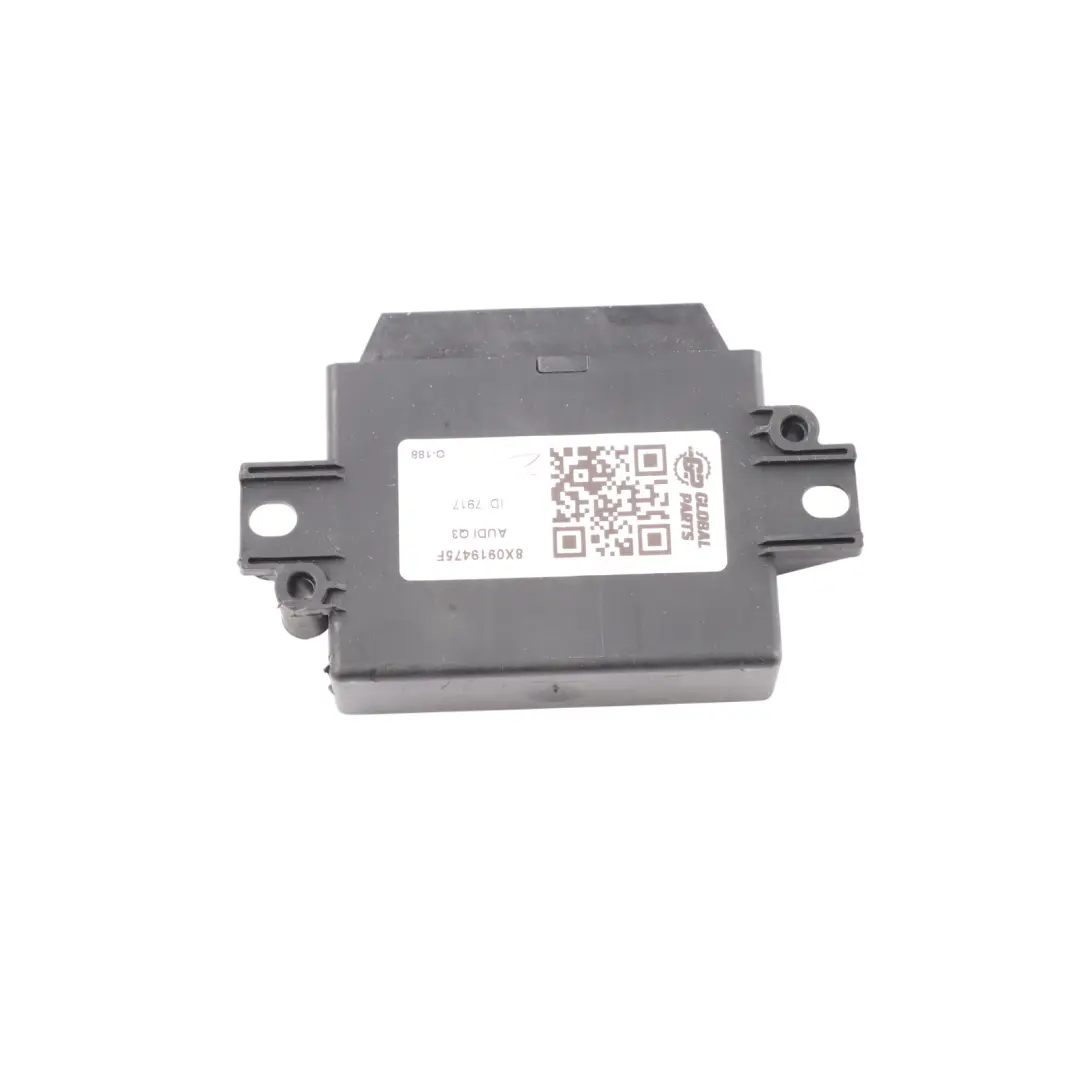 PDC Parking Distance Assistant Control Unit Module ECU to Audi Q3 8U with Part number 8X0919475F Audi Q3 8U PDC Parking Distance Assistant Control Unit Module ECU - SKU 8X0919475F - Part number 8X0919475F