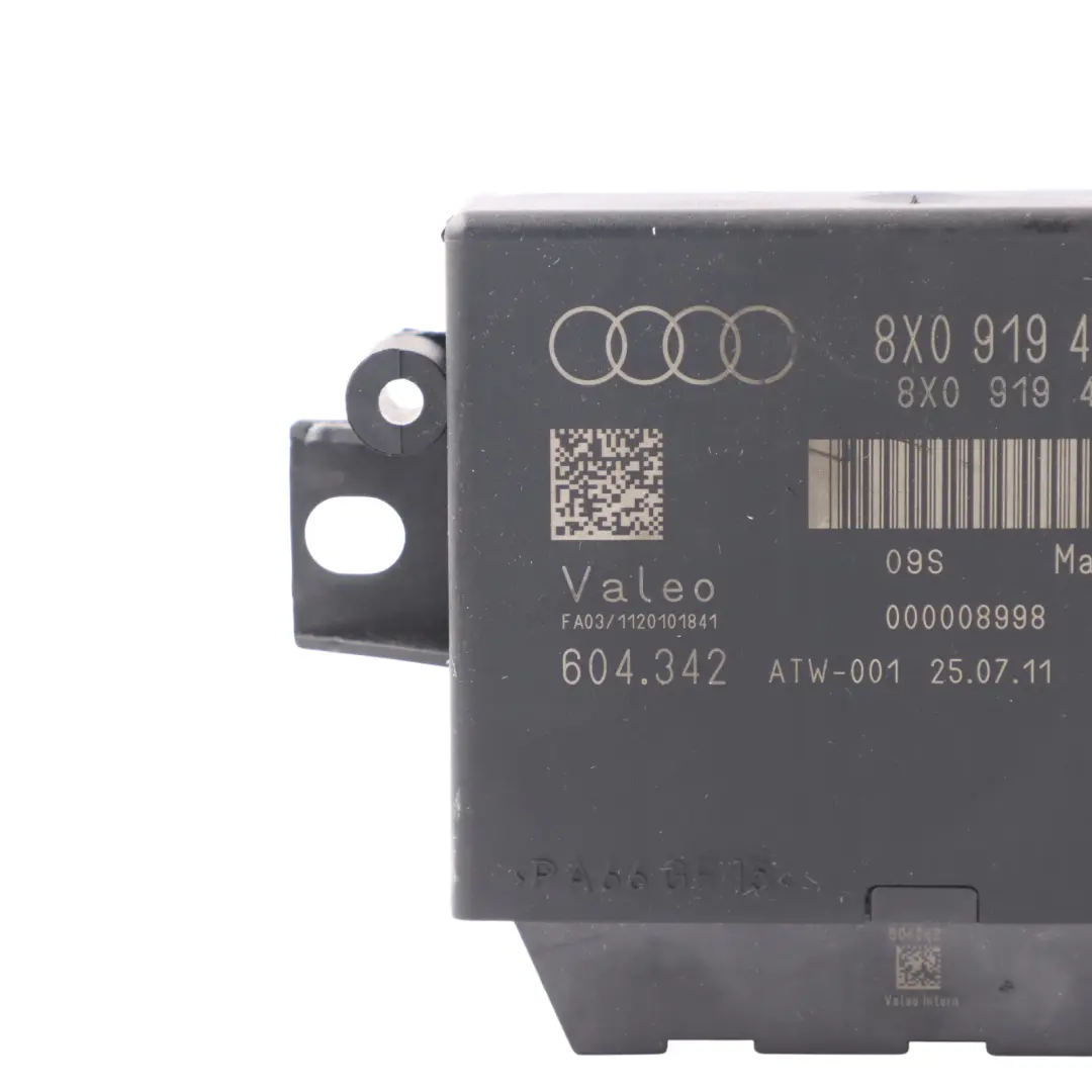 Audi Q3 8U PDC Parking Distance Assistant Control Unit Module ECU - SKU 8X0919475F - Part number 8X0919475F