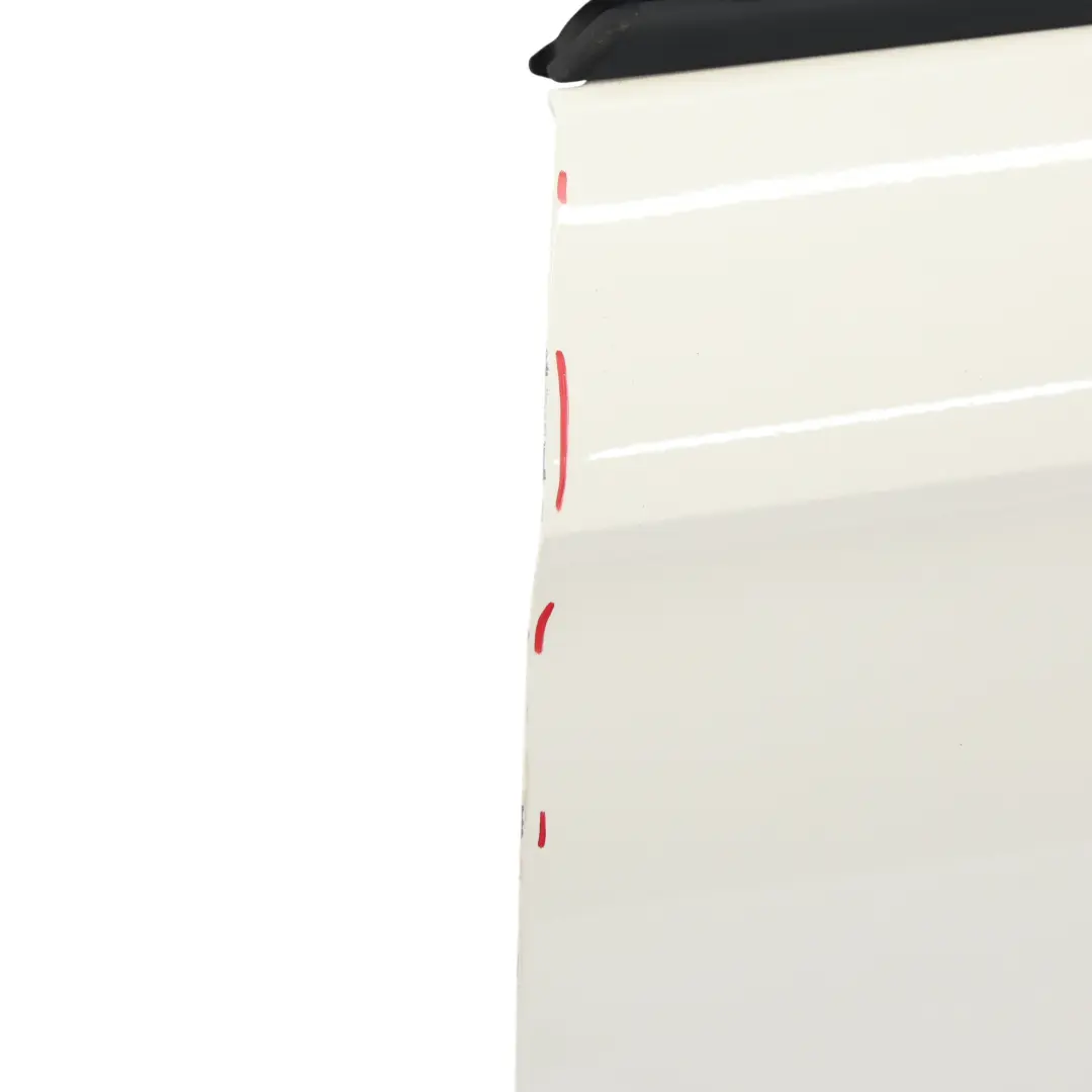 Audi A1 8X Tür Vorne Links Verkleidungsplatte Amalfi White Weiss - Y9K - SKU 8X3831051B-AWH - Teilenummer 8X3831051B