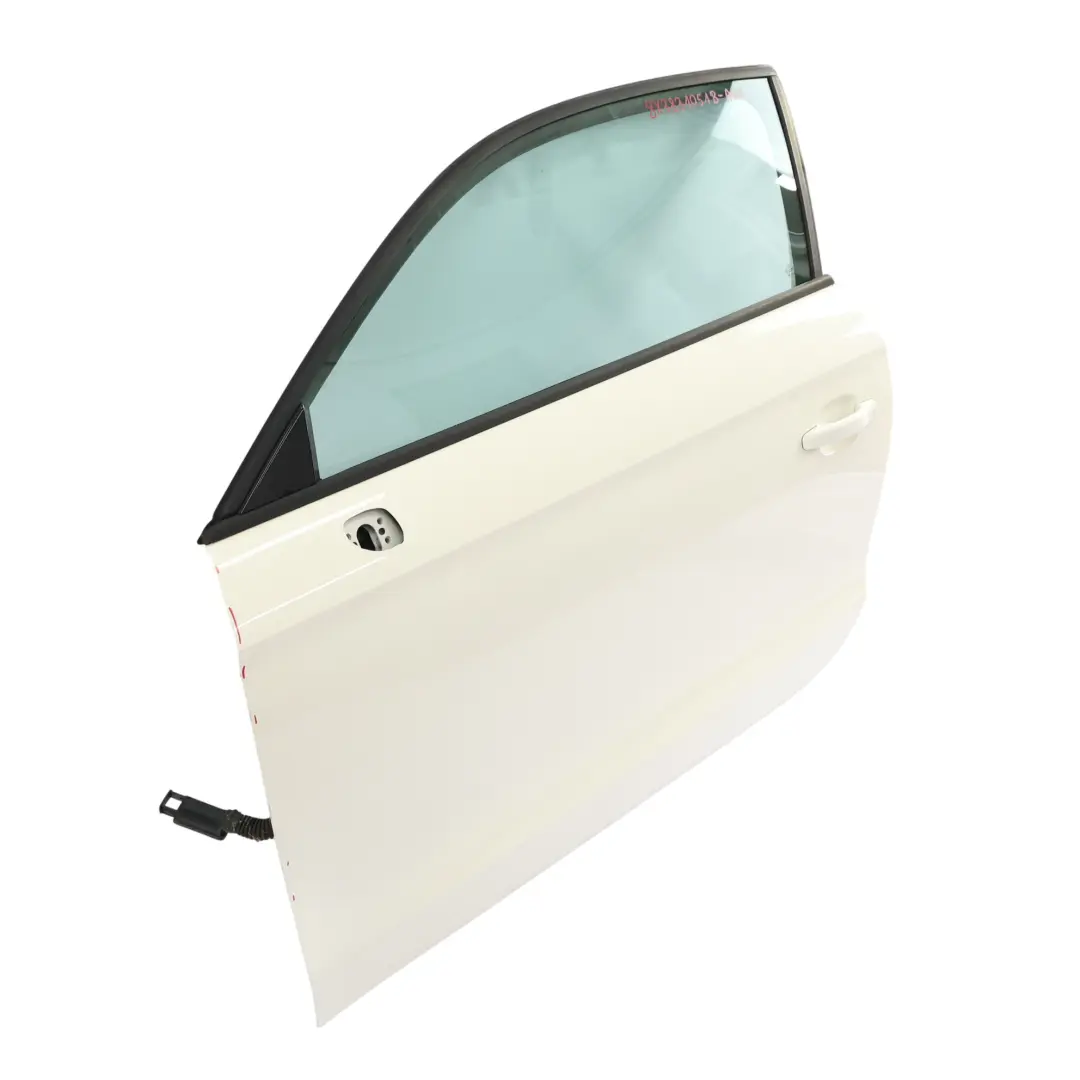 Door Front Left N/S Covering Panel Amalfi White - Y9K to Audi A1 8X with Part number 8X3831051B Audi A1 8X Door Front Left N/S Covering Panel Amalfi White - Y9K - SKU 8X3831051B-AWH - Part number 8X3831051B