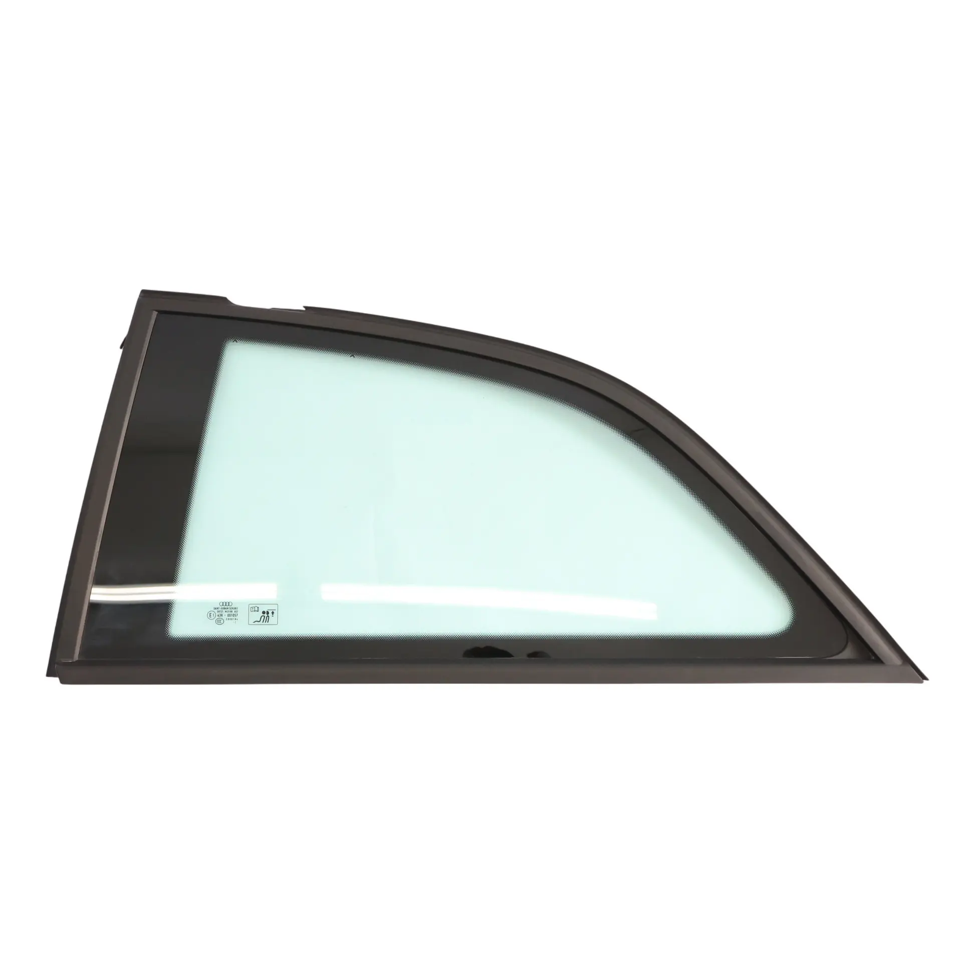 Audi A1 8X Rear Quarter Side Window Glass Left N/S AS2 8X3845299