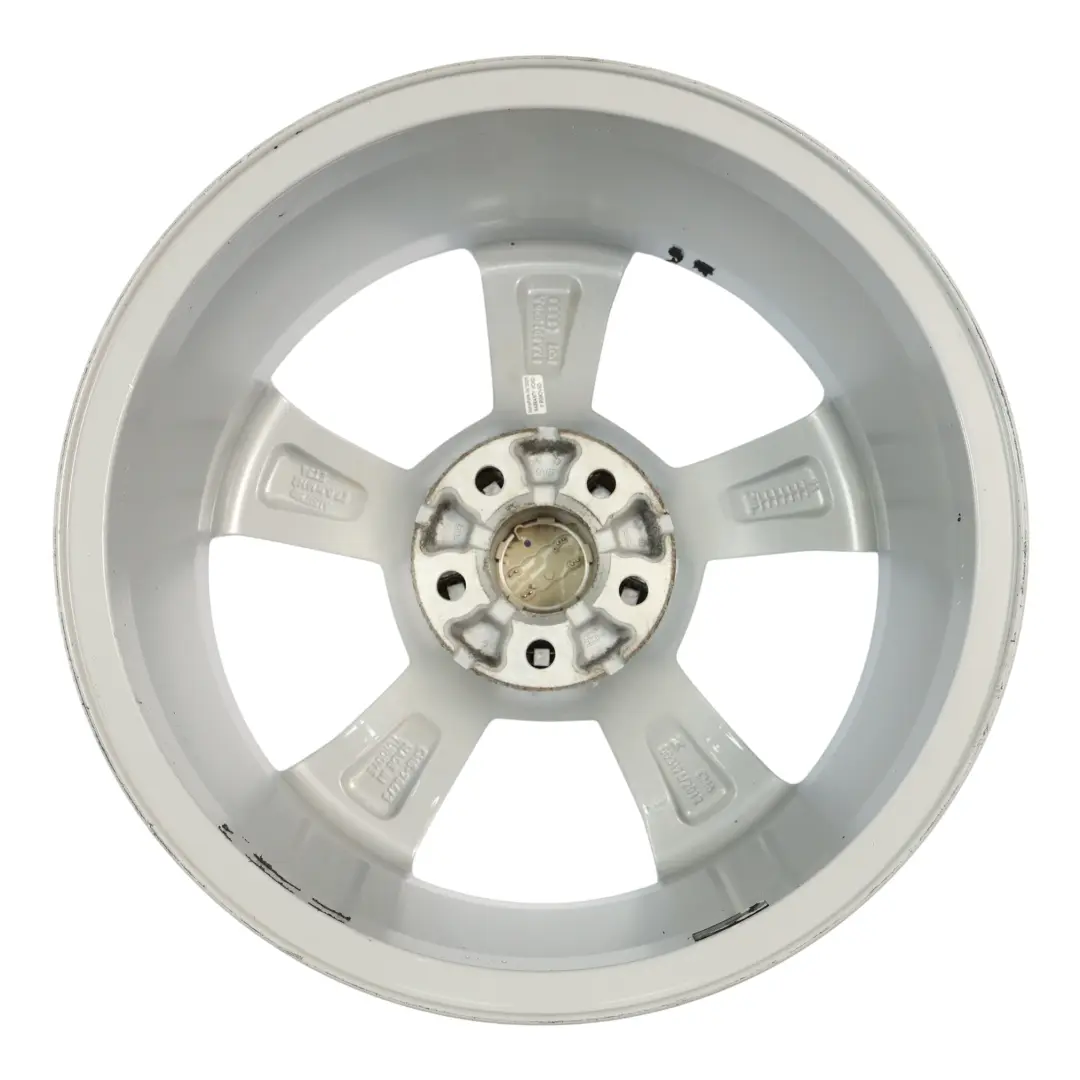 Audi A1 8X Cerchio Lega Argento 16" 7J ET:34 Star Spoke - SKU 8XA601025A-4 - Numero di parte 8XA601025A