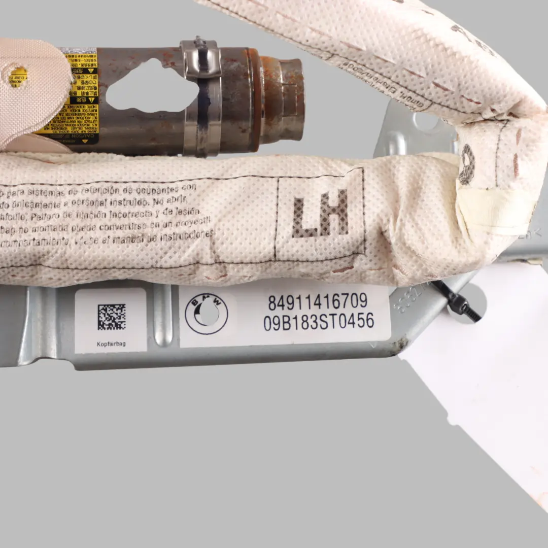 Head Air Module Roof Curtain Unit Left N/S to BMW F02 F04 with Part number 9114167 BMW F02 F04 Head Air Module Roof Curtain Unit Left N/S - SKU 9114167 - Part number 9114167