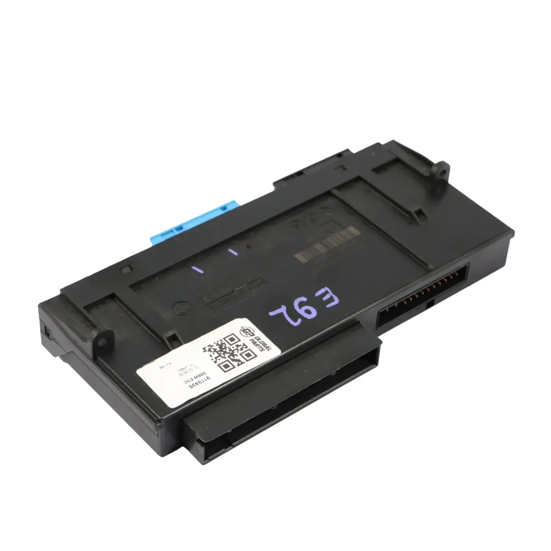 BMW E92 ECU Karosserie Steuergerät Anschluss Kasten L1 PL2 JBBFE - SKU 9119495 - Teilenummer 9119495