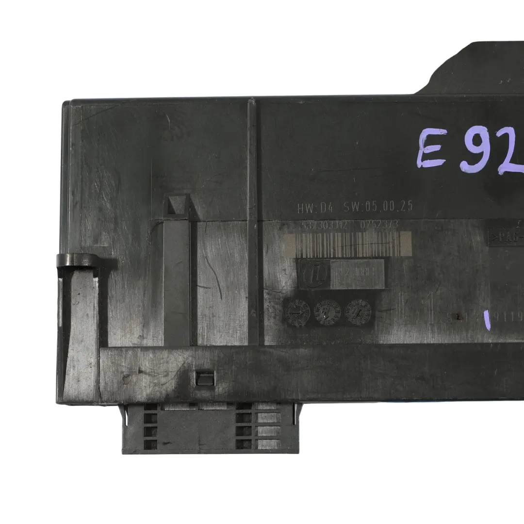 BMW E92 ECU Modulo Controllo Corpo Scatola Giunzione L1 Pl2 Jbbfe - SKU 9119495 - Numero di parte 9119495