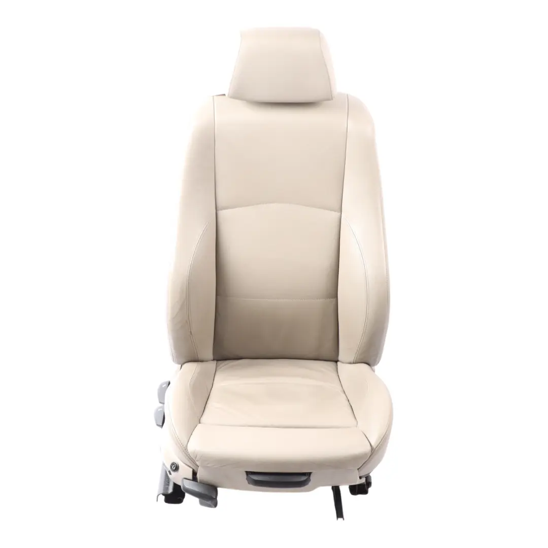 Front Seat BMW E87 LCI Sport Right O/S Leather Boston Beige to with Part number 9128294 Front Seat BMW E87 LCI Sport Right O/S Leather Boston Beige - SKU 9128294 - Part number 9128294