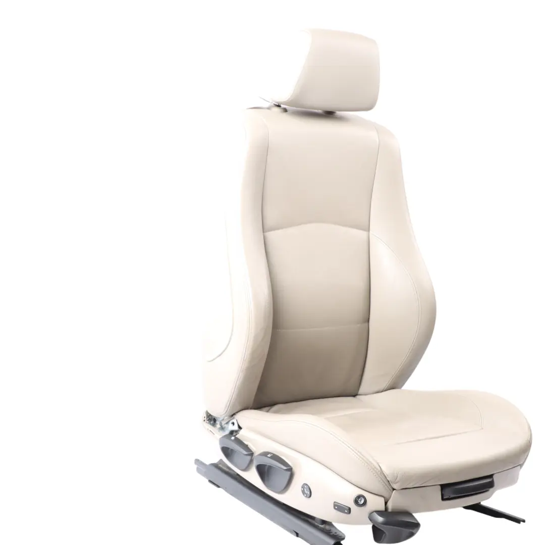 Front Seat BMW E87 LCI Sport Right O/S Leather Boston Beige to with Part number 9128294 Front Seat BMW E87 LCI Sport Right O/S Leather Boston Beige - SKU 9128294 - Part number 9128294