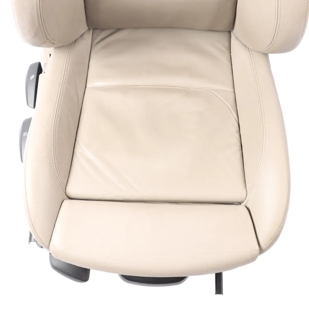 Front Seat BMW E87 LCI Sport Right O/S Leather Boston Beige to with Part number 9128294 Front Seat BMW E87 LCI Sport Right O/S Leather Boston Beige - SKU 9128294 - Part number 9128294