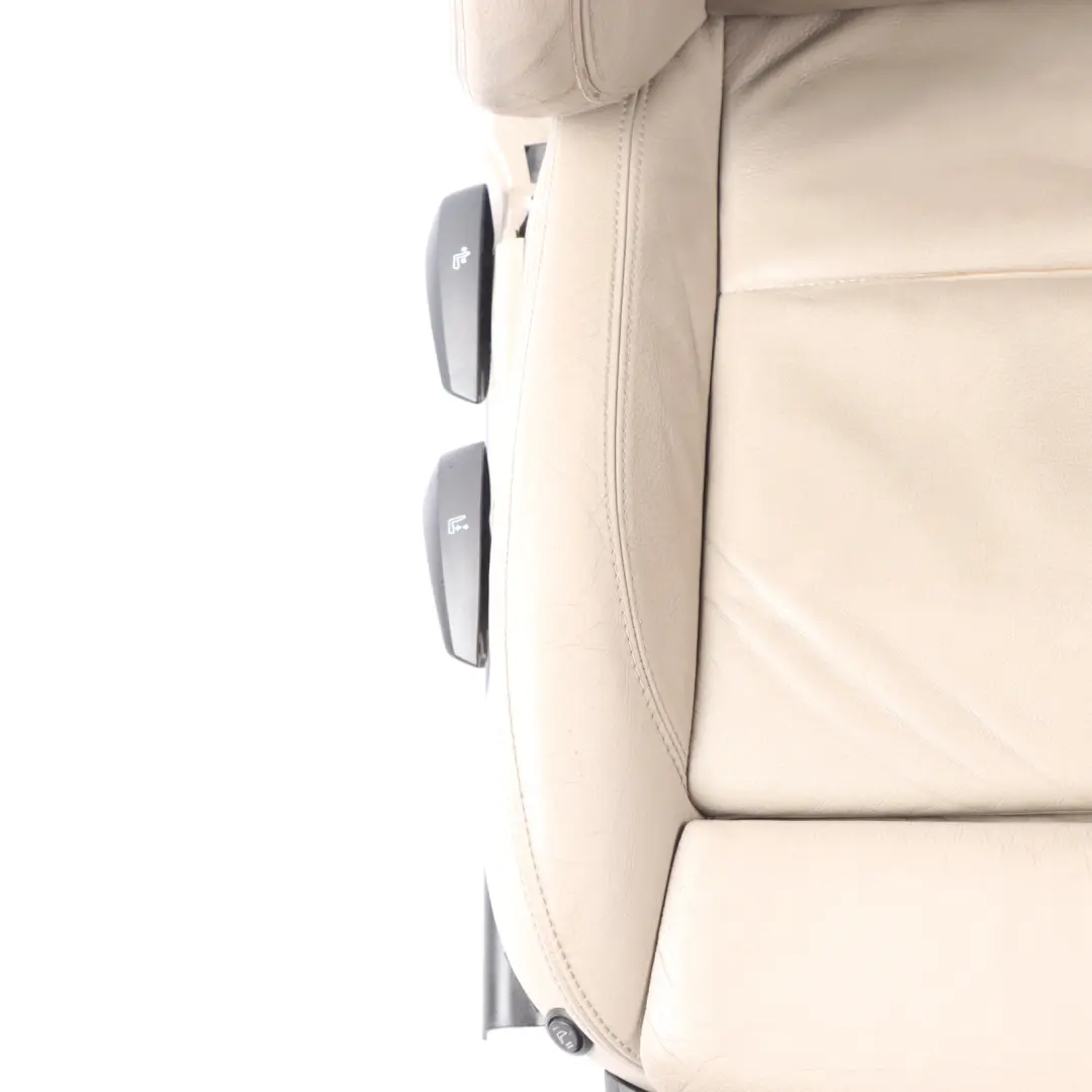  Front Seat BMW E87 LCI Sport Right O/S Leather Boston Beige - SKU 9128294 - Part number 9128294