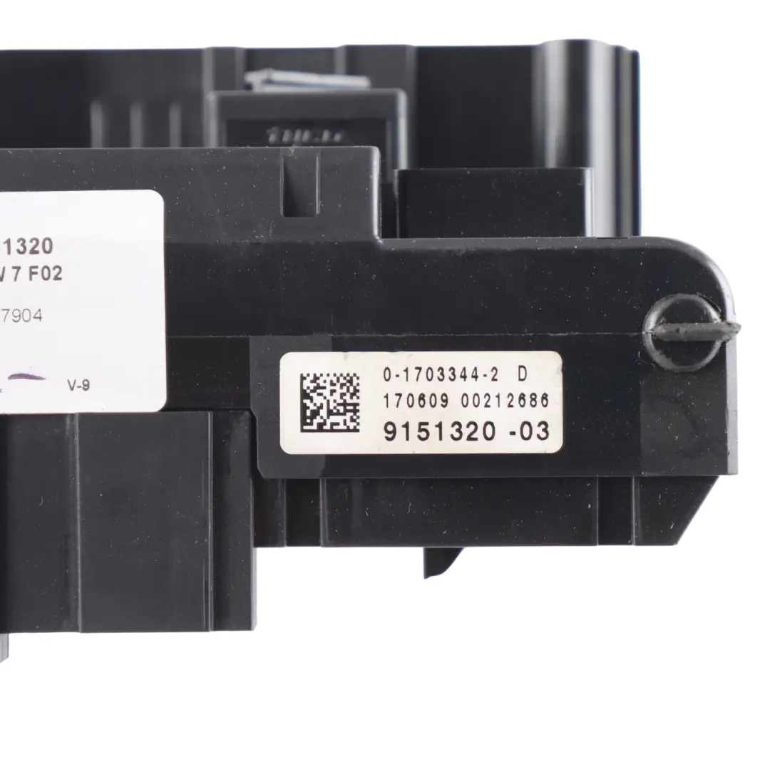 Front Fuse Relay Box Power Distribution to BMW F01 F02 F07 with Part number 9151320 BMW F01 F02 F07 Front Fuse Relay Box Power Distribution - SKU 9151320 - Part number 9151320