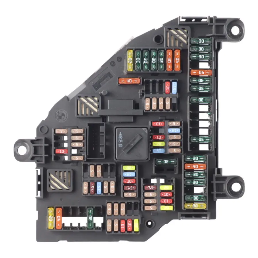 Trunk Fuse Relay Box Power Distribution to BMW F02 F07 Rear with Part number 9151322 BMW F02 F07 Rear Trunk Fuse Relay Box Power Distribution - SKU 9151322 - Part number 9151322
