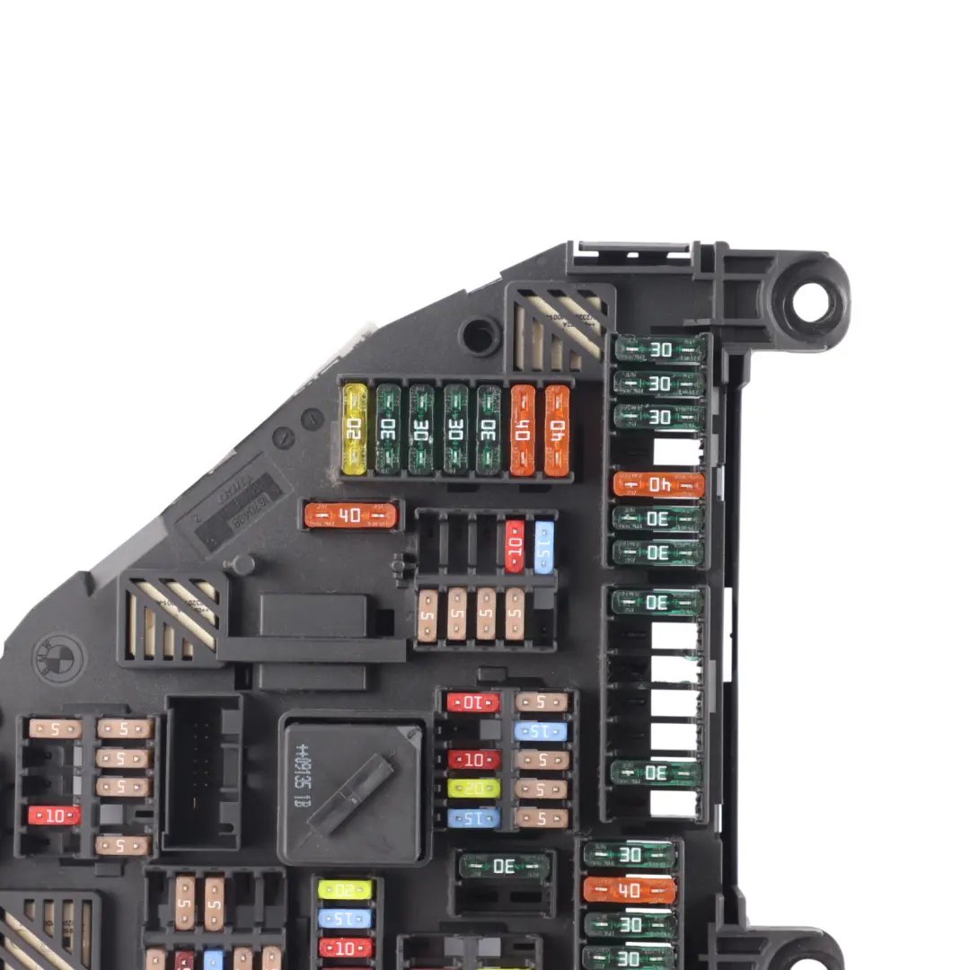 Trunk Fuse Relay Box Power Distribution to BMW F02 F07 Rear with Part number 9151322 BMW F02 F07 Rear Trunk Fuse Relay Box Power Distribution - SKU 9151322 - Part number 9151322
