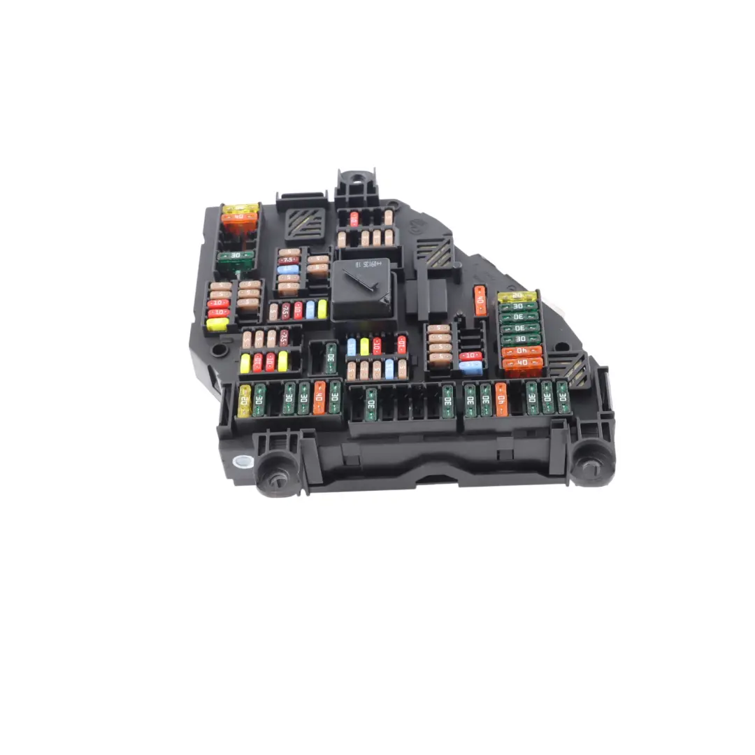 Trunk Fuse Relay Box Power Distribution to BMW F02 F07 Rear with Part number 9151322 BMW F02 F07 Rear Trunk Fuse Relay Box Power Distribution - SKU 9151322 - Part number 9151322