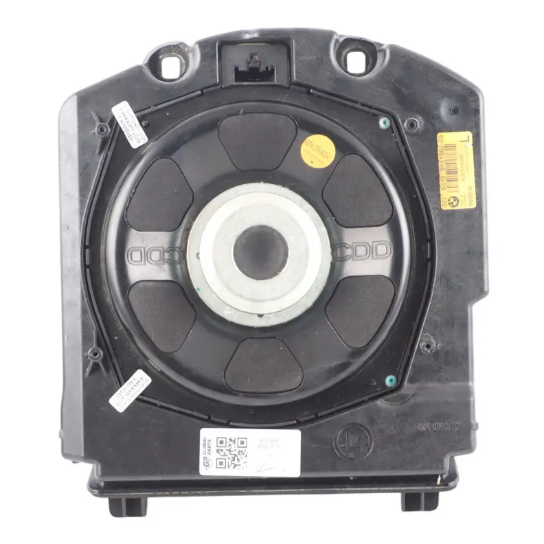 Centralny Głośnik Niskotonowy Hi-Fi Lewy do BMW F01 F02 F03 o numerze 9151965 BMW F01 F02 F03 Centralny Głośnik Niskotonowy Hi-Fi Lewy - SKU 9151965 - Numer Części 9151965
