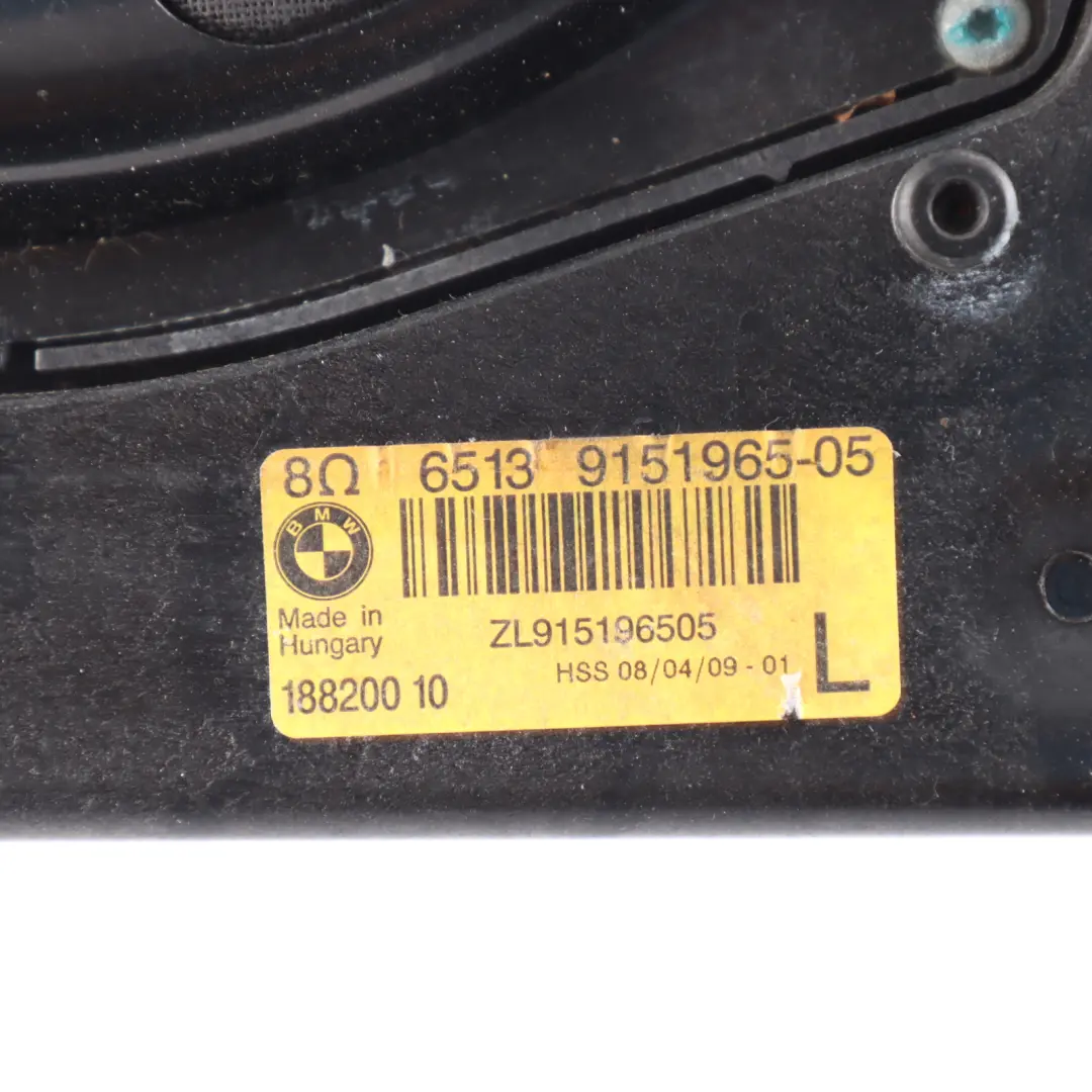 Central Bass Hi-Fi Subwoofer Speaker Left N/S to BMW F01 F02 F03 with Part number 9151965 BMW F01 F02 F03 Central Bass Hi-Fi Subwoofer Speaker Left N/S - SKU 9151965 - Part number 9151965