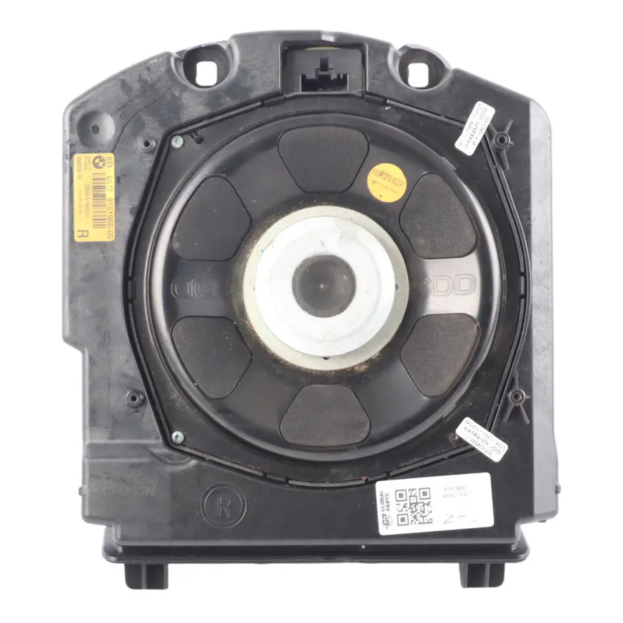 Altoparlante Subwoofer Bass Hi-Fi Centrale Destro per BMW F01 F02 F03 con numero di parte 9151966 BMW F01 F02 F03 Altoparlante Subwoofer Bass Hi-Fi Centrale Destro - SKU 9151966 - Numero di parte 9151966